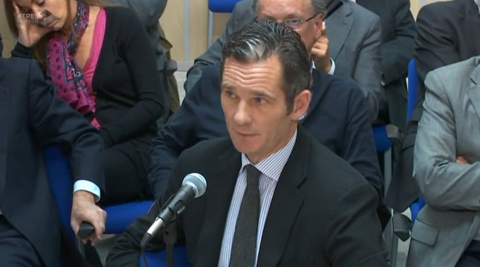 Urdangarin reconoce que Aizoon contrató a trabajadores a los que nunca conoció Urdangarin reconoce que Aizoon contrató a trabajadores a los que nunca conoció