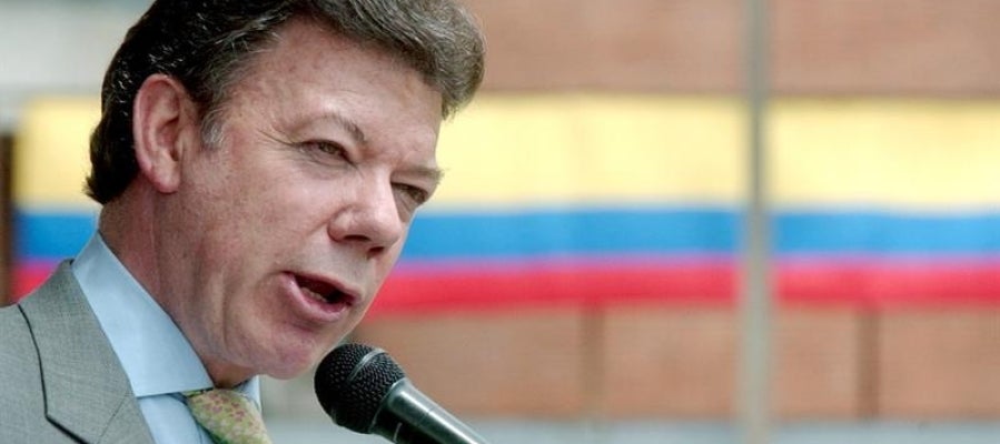 El presidente colombiano, Juan Manuel Santos El presidente colombiano, Juan Manuel Santos