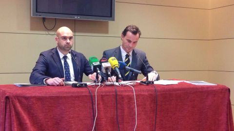 Jes&uacute;s Mart&iacute;nez Salvador y Jorge Gonz&aacute;lez-Palacios