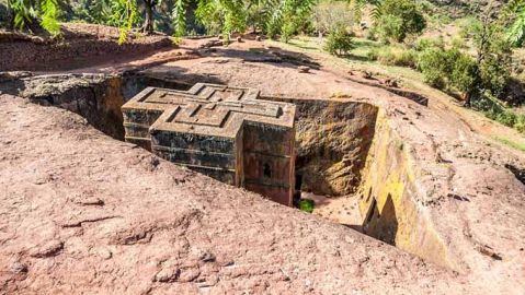 Iglesias subterr&aacute;neas de Lalibela, Etiop&iacute;a