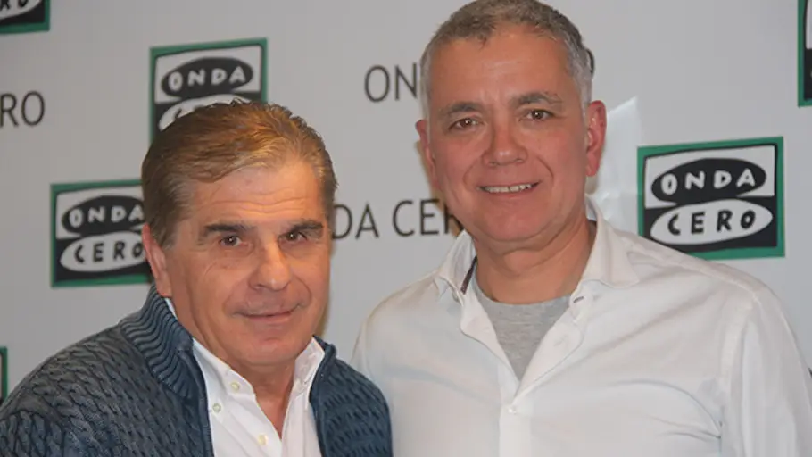 Juan Ramón Lucas con Pedro Ruíz. Juan Ramón Lucas con Pedro Ruíz.