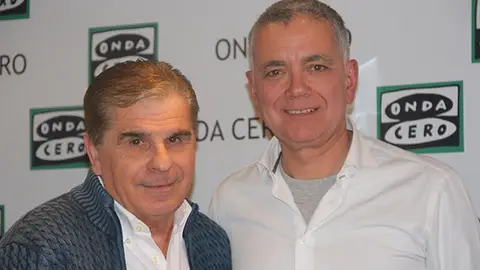 Juan Ramón Lucas con Pedro Ruíz. Juan Ramón Lucas con Pedro Ruíz.