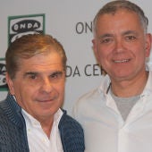Juan Ramón Lucas con Pedro Ruíz.