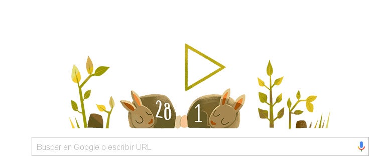 Google dedica este 29 de febrero su doodle a 2016, año bisiesto Google dedica este 29 de febrero su doodle a 2016, año bisiesto