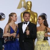 Los protagonistas de la noche de los Oscar.