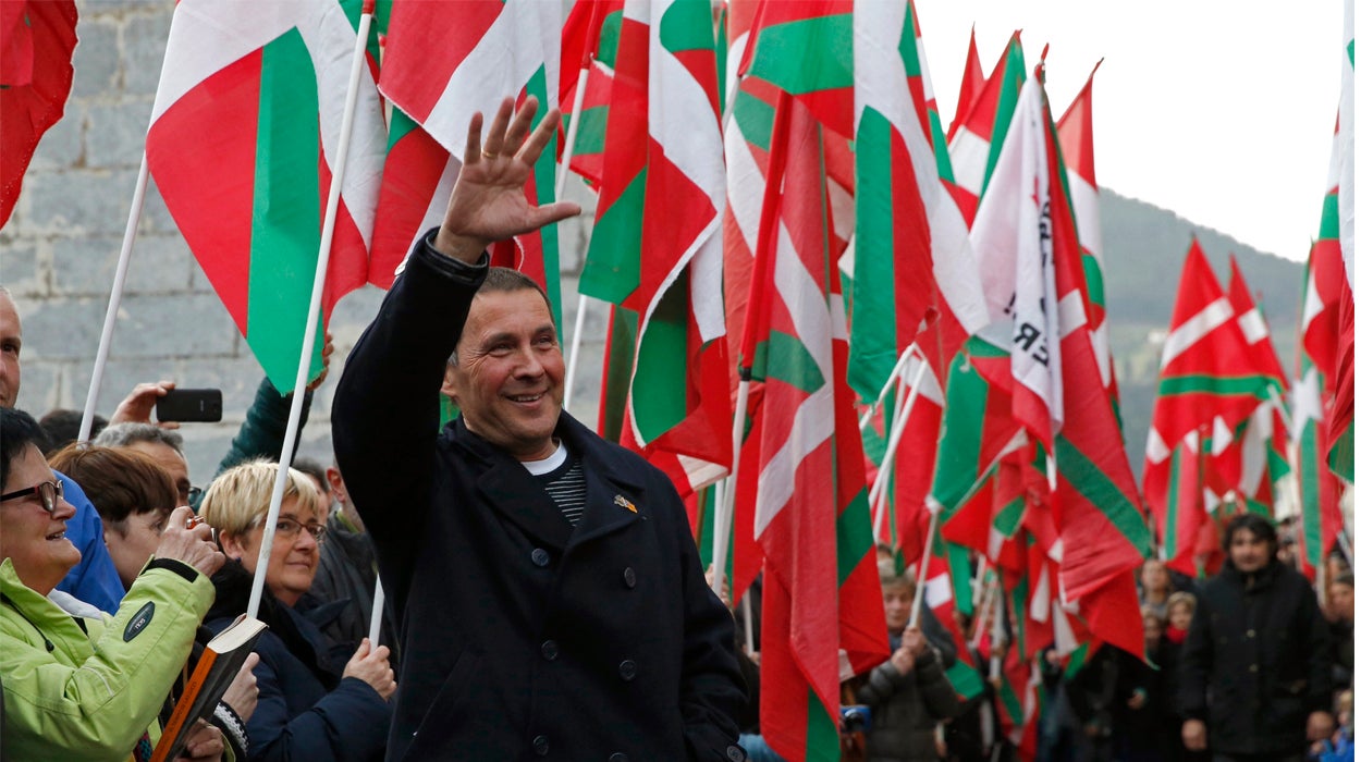 Arnaldo Otegi: "Las únicas puertas giratorias" para los independentistas son "las de la cárcel" Arnaldo Otegi: "Las únicas puertas giratorias" para los independentistas son "las de la cárcel"