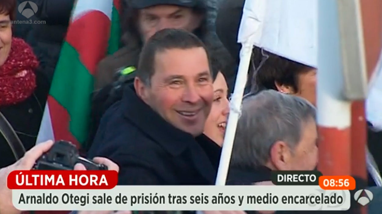 Otegi está condenado a inhabilitación especial para empleo o cargo público hasta febrero de 2021 Otegi está condenado a inhabilitación especial para empleo o cargo público hasta febrero de 2021