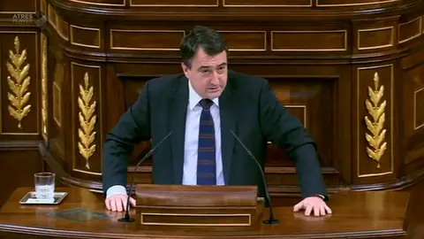 El portavoz del PNV, Aitor Esteban, en el Congreso de los Diputados El portavoz del PNV, Aitor Esteban, en el Congreso de los Diputados