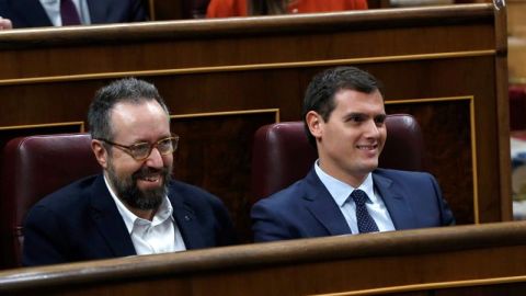 Albert Rivera en el Congreso de los Diputados