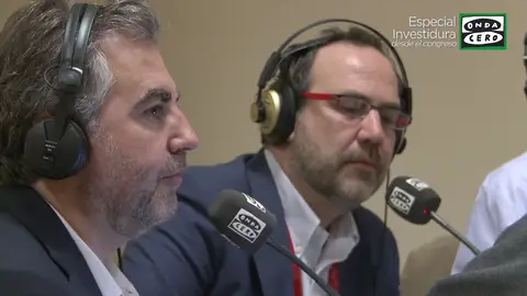 Carlos Alsina durante el especial Más de uno desde el Congreso de los Diputados Carlos Alsina durante el especial Más de uno desde el Congreso de los Diputados