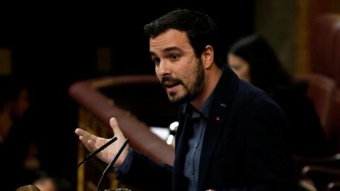 El l&iacute;der de IU, Alberto Garz&oacute;n