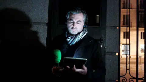 Carlos Alsina, desde el Congreso. Carlos Alsina, desde el Congreso.