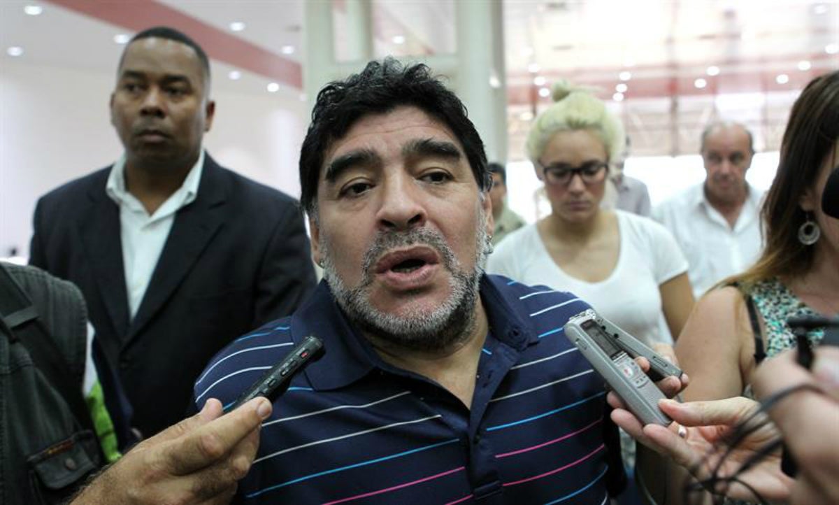 Maradona no cree que Leo Messi sea el mejor del mundo Maradona no cree que Leo Messi sea el mejor del mundo