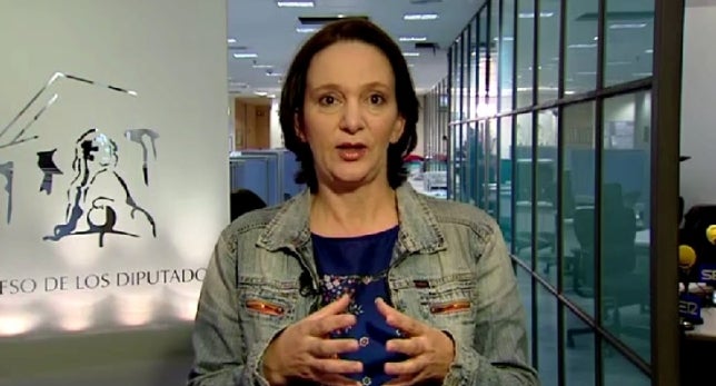 Bescansa, satisfecha porque en la investidura no se perdió la memoria de "lo que ha sido la violencia política en España" Bescansa, satisfecha porque en la investidura no se perdió la memoria de "lo que ha sido la violencia política en España"