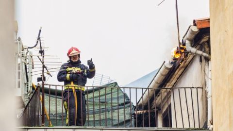 Incendio en Eibar