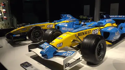 El Renault de Fernando Alonso en su museo El Renault de Fernando Alonso en su museo