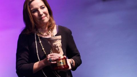 La escritora vallisoletana Reyes Calder&oacute;n.