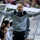 Abelardo, técnico del Sporting Abelardo, técnico del Sporting