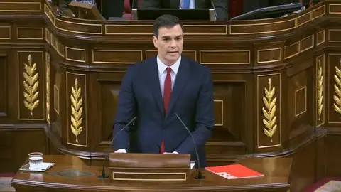 Pedro Sánchez en el Congreso de los diputados Pedro Sánchez en el Congreso de los diputados