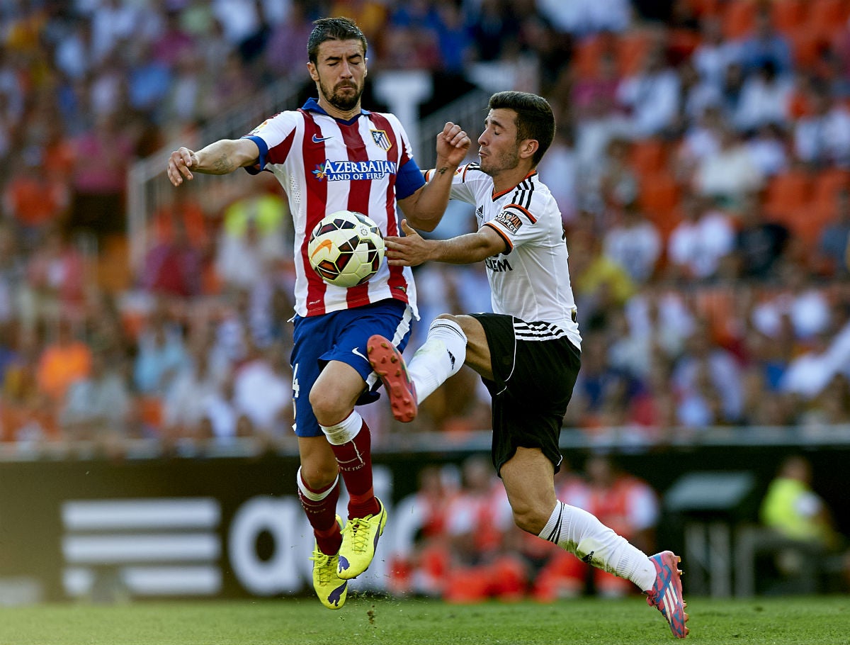 Atlético y Valencia miden sus objetivos en Mestalla Atlético y Valencia miden sus objetivos en Mestalla