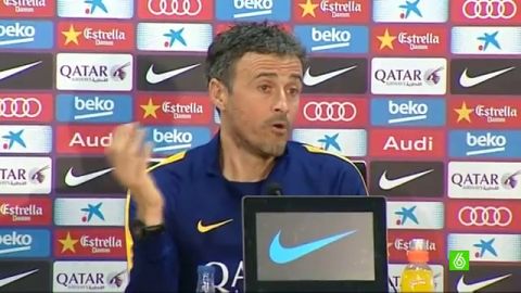 Frame 0.57996 de: Luis Enrique: "Messi ser&aacute; el mejor del mundo hasta que &eacute;l quiera"