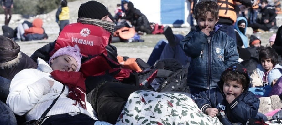 Refugiados en Grecia Refugiados en Grecia