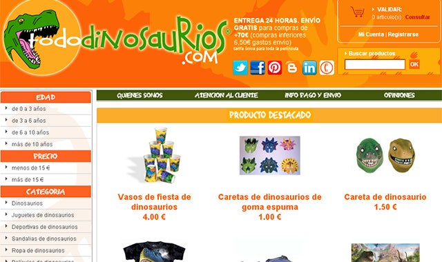 More: La madre que creó un negocio online de dinosaurios para cumplir los sueños de su hijo More: La madre que creó un negocio online de dinosaurios para cumplir los sueños de su hijo