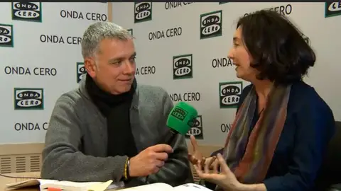 Elsa Punset y Juan Ramón Lucas Elsa Punset y Juan Ramón Lucas en la última pregunta