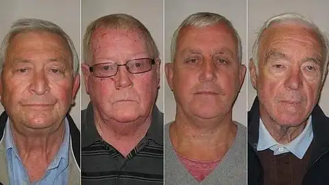 La banda de los abuelos ingleses La banda de los abuelos ingleses