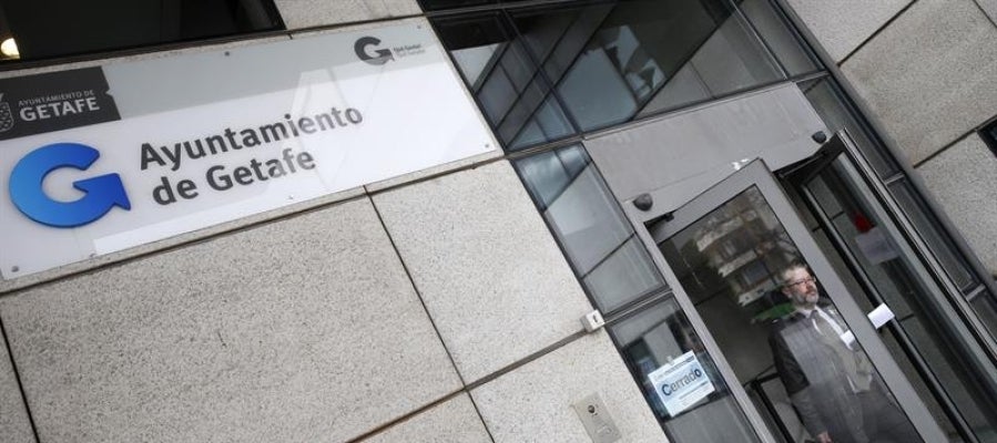 Imagen de la entrada al Ayuntamiento de Getafe Imagen de la entrada al Ayuntamiento de Getafe