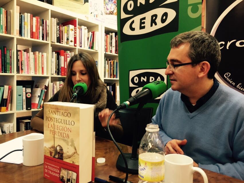 "Ha sido duro narrar el fin del emperador Trajano" "Ha sido duro narrar el fin del emperador Trajano"
