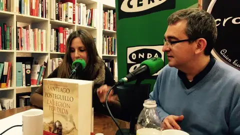 Santiago Posteguillo El escritor visita la librería Cronopios de Pontevedra