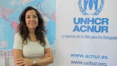 María jesús vega, portavoz de ACNUR María jesús vega, portavoz de ACNUR