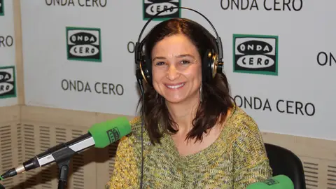 Carolina Noriega en Onda Cero Carolina Noriega durante una entrevista en Más de uno