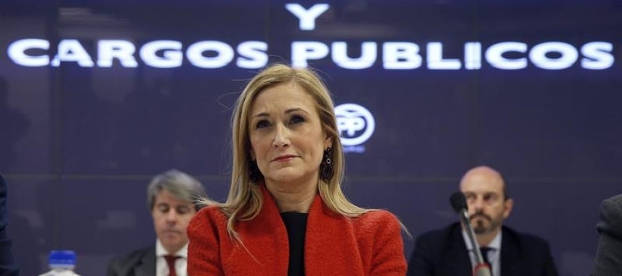 Cristina Cifuentes preside su primera reunión de presidentes y cargos públicos de la gestora del PP Cristina Cifuentes preside su primera reunión de presidentes y cargos públicos de la gestora del PP