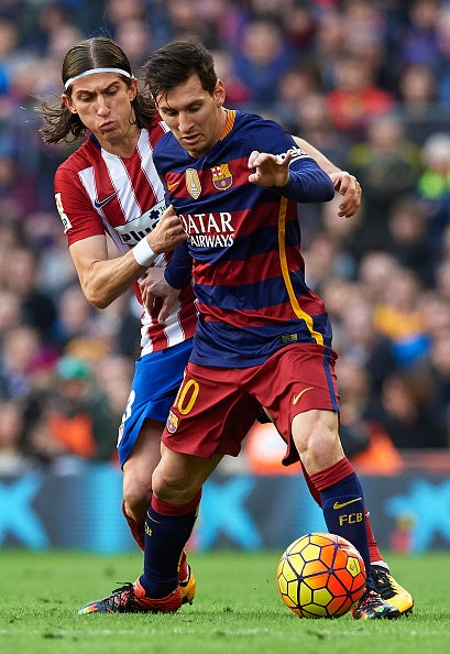 Filipe Luis: "Messi es el protegido de la prensa y de la Liga" Filipe Luis: "Messi es el protegido de la prensa y de la Liga"