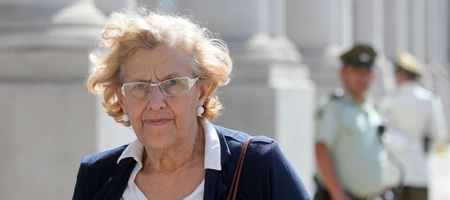 La alcaldesa de Madrid, Manuela Carmena La alcaldesa de Madrid, Manuela Carmena