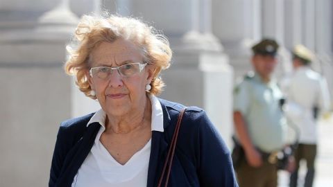 La alcaldesa de Madrid, Manuela Carmena