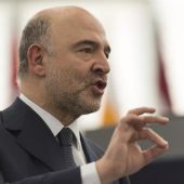El comisario europeo de Asuntos Económicos y Monetarios, Pierre Moscovici