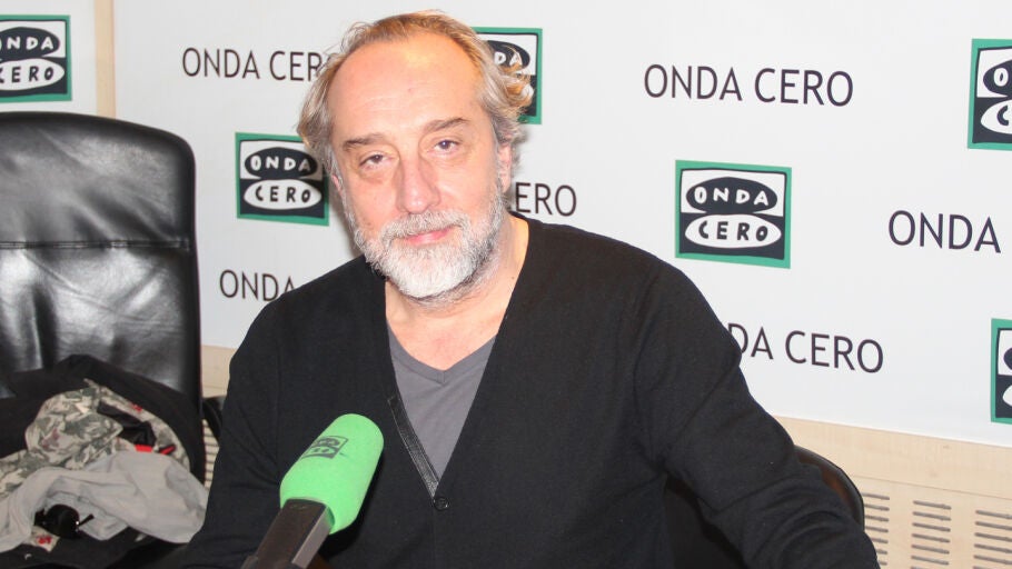 El actor Gonzalo de Castro durante una entrevista en Onda Cero