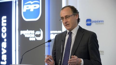 El ministro de Sanidad en funciones, Alfonso Alonso
