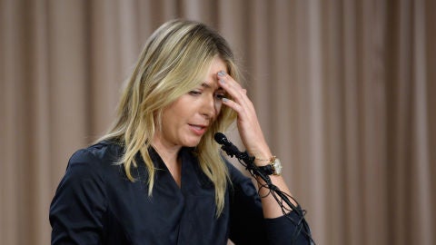 Maria Sharapova, tras revelar que dio positivo en un control en Australia