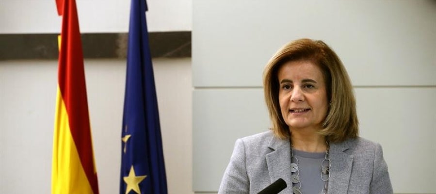 La ministra de Empleo, Fátima Báñez La ministra de Empleo, Fátima Báñez