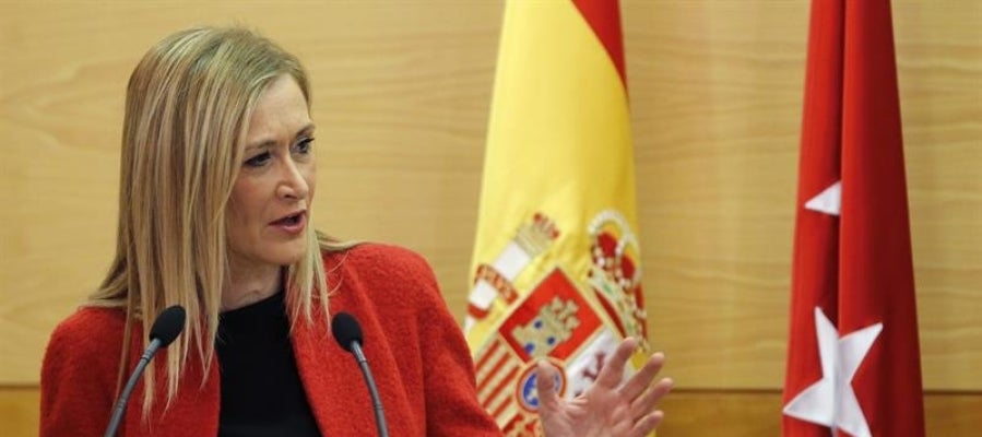 La presidenta de la Comunidad de Madrid, Cristina Cifuentes La presidenta de la Comunidad de Madrid, Cristina Cifuentes