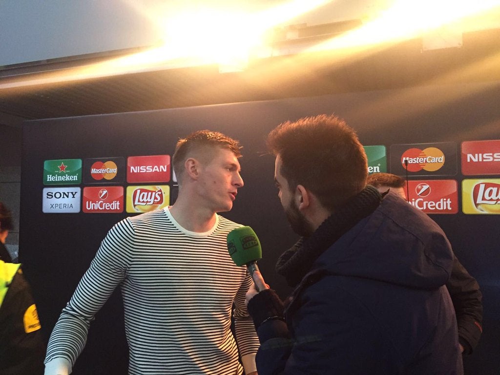 Toni Kroos: "Para ganar la Champions habrá que seguir mejorando" Toni Kroos: "Para ganar la Champions habrá que seguir mejorando"