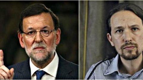 pablo iglesias y mariano rajoy 