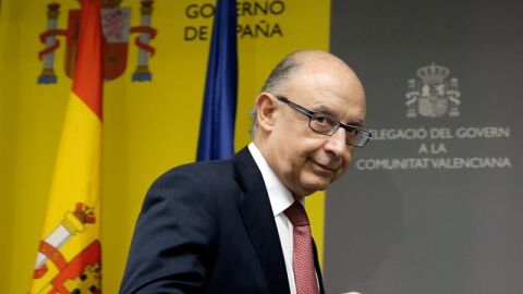 El ministro de Hacienda en funciones, Crist&oacute;bal Montoro