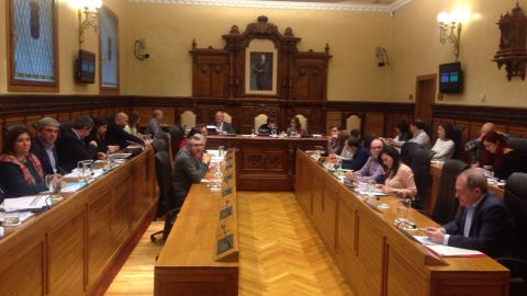 Pleno en el Ayuntamiento de Gij&oacute;n (09-03-2016)