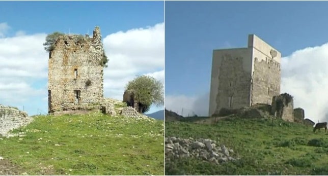 Polémica por la restauración del castillo de Matrera en Cádiz Polémica por la restauración del castillo de Matrera en Cádiz