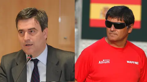 Miguel Cardenal y Toni Nadal Miguel Cardenal y Toni Nadal